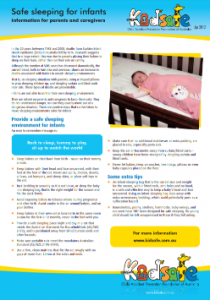 Safe Sleeping Brochure